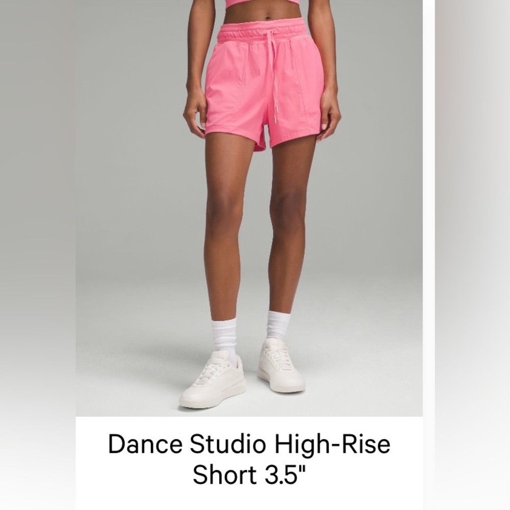 Lululemon Dance Studio High Rise Short